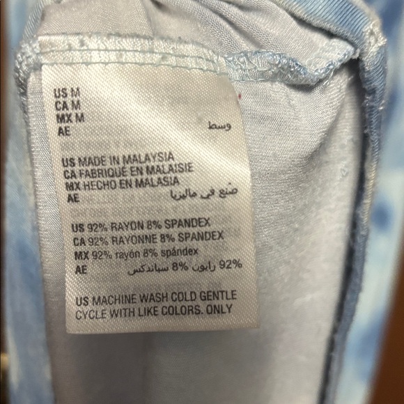 Style and Co Tie Dye Maxi Dress Size Medium - Picture 6 of 6